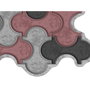 Mijölnir Juego de alfombrillas de baño de 2 piezas en color Polvo